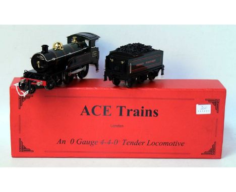 ACE Trains freelance 'Celebration' loco and tender E/3 GWR 2006 lined green with brass dome 'Great Western' on tender (NM-BE)