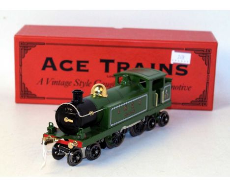 ACE Trains ELG/1 Freelance LNER 4-4-4 tank loco, green matt lined black and white (NM-BE)