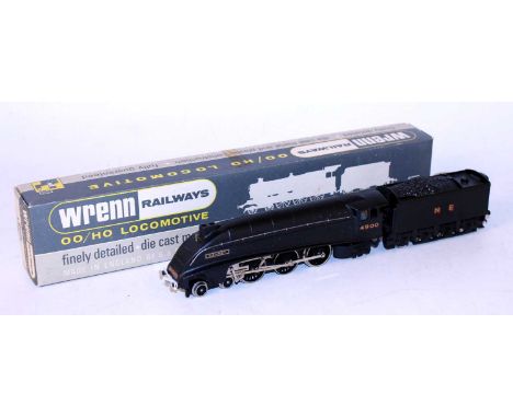 Wrenn Railways W2213/A class A4 engine and tender wartime black NE "Garnet", with instructions (NM-BNM)