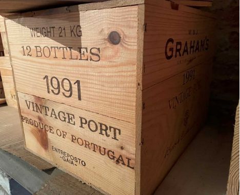 Graham's Vintage Port 1991,  12 bottles, in owc