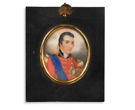 Follower of Robert HomePortrait miniature of Major General Sir Arthur Wellesley (1769-1852) later 1st Duke of Wellington, in 