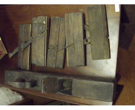 Group of vintage wood-working tools 