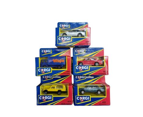 Group of 5 x Boxed Mint Condition Corgi Diecast Vehicles, Cartons Unopened
Mercedes 500SL (silver)
Iveco Trailer
Mercedes 2.3