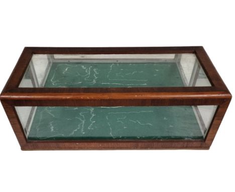 Vintage Mirror Back Small Perspex Glass Display Case

 