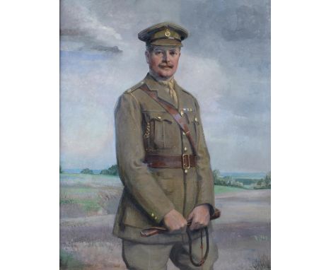 ENGLISH SCHOOL, EARLY 20TH C PORTRAIT OF LIEUTENANT ALGERNON HENRY STRUTT OF THE 2ND LIFE GUARDS, 3RD BARON BELPER OF BELPER,