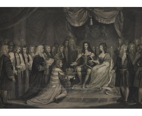 JAMES PARKER (1750-1805) AFTER JAMES NORTHCOTE, RA (1746-1831) THE REVOLUTION 1688 engraving mounted to within platemark, 46 