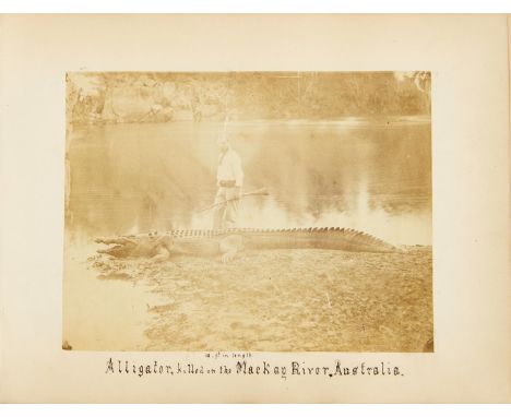 AUSTRALIA INTEREST.  A VICTORIAN COMMONPLACE BOOK OF DRAWINGS, PHOTOGRAPHS, LETTERS AND DRIED FLOWERS, c1870  the mounted alb