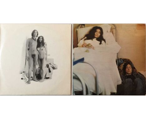 JOHN LENNON/YOKO ONO - UK LPs. Lovely pack of 2 x original UK LPs from John and Yoko. Titles are Two Virgins (stereo original
