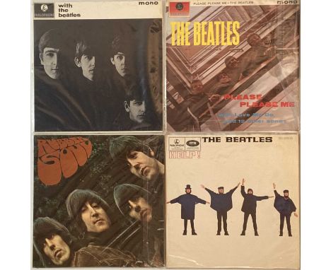 THE BEATLES - UK STUDIO ALBUM LPs (ORIGINAL/EARLY MONO PRESSINGS). More fantastic clean original/early UK pressing LPs with 4