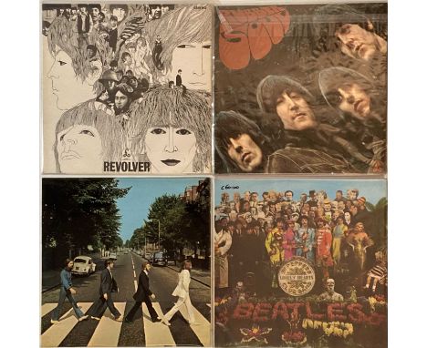 THE BEATLES - UK STUDIO ALBUM LPs (ORIGINAL/EARLY STEREO PRESSINGS). More super clean studio LPs with 4 x early/original UK s