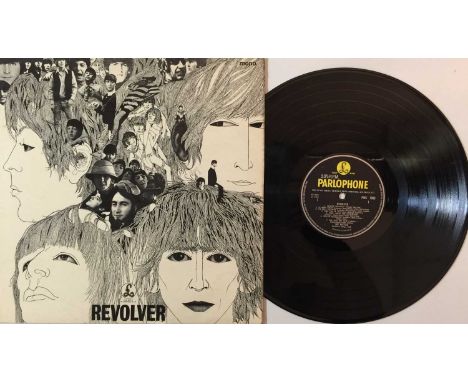 THE BEATLES - REVOLVER LP (ORIGINAL UK MONO 'WITHDRAWN MIX' XEX 606-1). Solid example original UK mono withdrawn mix version 