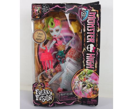 Monster High Lagoonafire Freaky Fusions 2013 New in Box Doll Mattel. New in box never been removed. Good condition. Some box 
