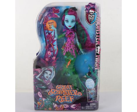 Monster High Posea Reef Great Scarrier Reef Down Under Ghouls Daughter of Poseidon Monster 2015 New in Box Doll Mattel. New i