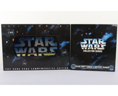 Star Wars 1997 Hong Kong Commemorative Edition 12-inch Doll Figures 3 Pack Kenner Collector series Grand Moff Tarkin Imperial