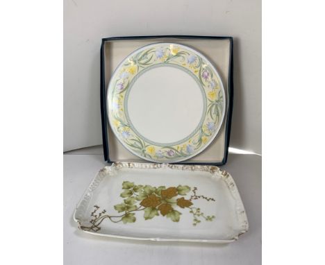 Royal Worcester and Limoges Plates 