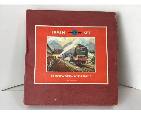 Chad Valley Clockwork Train Set - Working with Key 