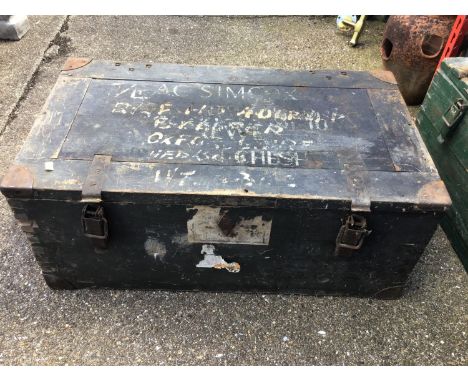 Wooden Trunk 