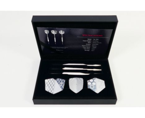 Samoa - A limited edition commemorative 2022 Darts World Cup issue of three darts, the flights with a face value of $1, state