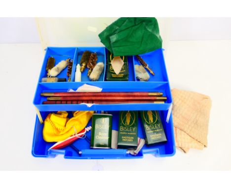 Gun cleaning equipment to include brushes, shotgun patches, gun oil and similar. [W]