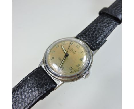 A Pierce waterproof gentleman's vintage wristwatch, boxed