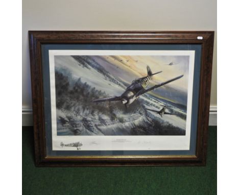 Robert Bailey, War Wolf, limited edition print, signed in pencil to the margin, 168/500, 53 x 72cm