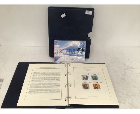 Royal Mail Millennium collection, stamps, 12 pages x 4 stamps; plus first day covers.