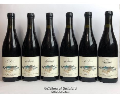 SIX BOTTLES OF 2017 SAVIGNY-LES-BEAUNE 1ER CRU, LA DOMINODE, MAISON HARBOUR, BURGUNDY, LIMITED PRODUCTION OF 1120 BOTTLES (BO