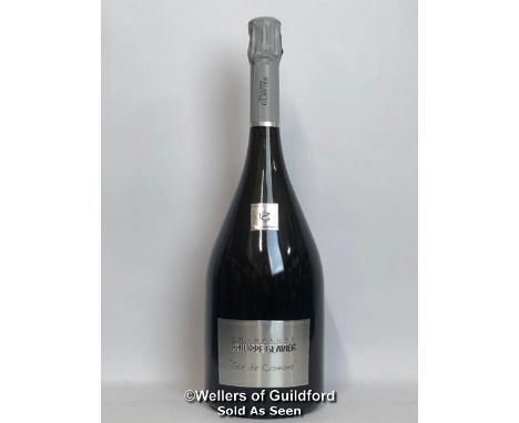 ONE BOTTLE OF FOLIE DE CRAMANT GRAND CRU EXTRA BRUT CHAMPAGNE, 1500ML, 12% VOL / THIS LOT ATTRACTS VAT ON THE HAMMER PRICE BP