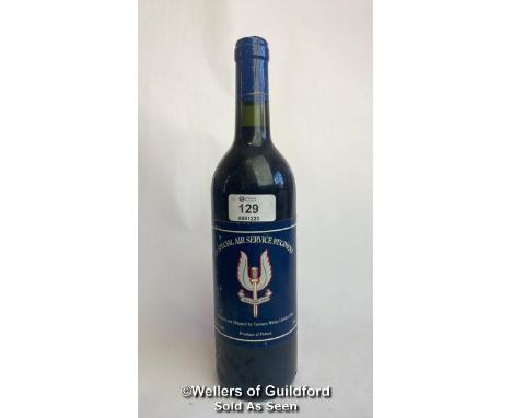 23 Special Air Service Regiment, Tanners Wine, 75cl, 11.5% / Please see images for fill level and general condition. Please b