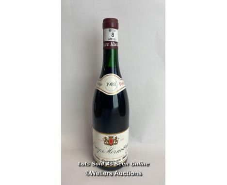 1988 Vintage Crozes Hermtage Paul Jaboulet Aine, 75cl, 12.5% vol / Please see images for fill level and general condition. Pl