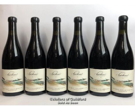 SIX BOTTLES OF 2015 GEVEREY-CHAMBERTIN, PRESSONNIER, MAISON HARBOUR, BURGUNDY, LIMITED PRODUCTION OF 585 BOTTLES (BOTTLE NUMB