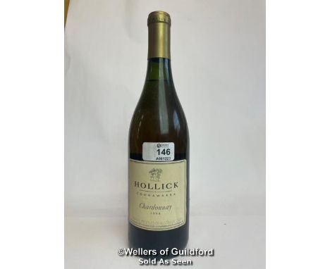 1994 Hollick Coonawarra Chardonnay, 75cl, 13% vol / Please see images for fill level and general condition. Please be aware t