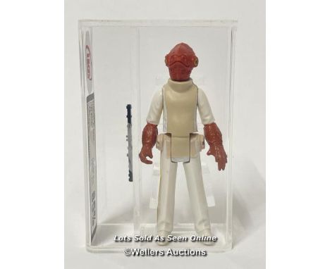 Star Wars vintage Admiral Ackbar 3 3/4" figure, HK 1982, UKG graded 85% figure 90 paint 85 