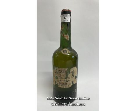 Wynand Focklink Marasquin Liquer, Amsterdam, 56 Proof / Please see images for fill level and general condition. Please be awa