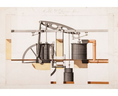 Disegno industriale/Machinery. Leblanc César-Nicolas-Louis. Choix de modèles appliqués à l'enseignement de dessin des machine