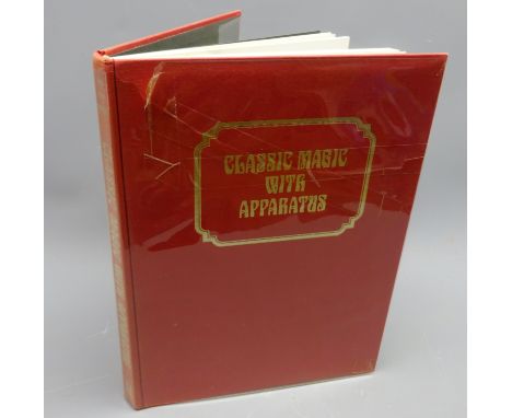 Albo, Robert J, Page, Patrick, & Burger, Marvin: Classic Magic with Apparatus, pub.1976, 1st ed. Ltd.ed.274/1000, signed by R