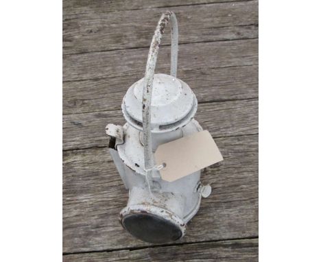 A railway loco head lamp
