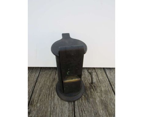 A ticket office date marker, numbered 1443