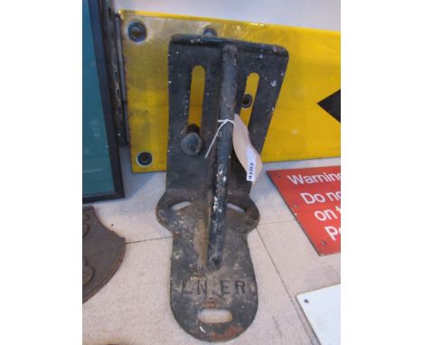 An LNER cast iron bracket