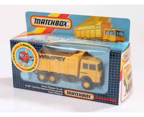Matchbox Super Kings, K-139 Iveco Tipper Truck, boxed