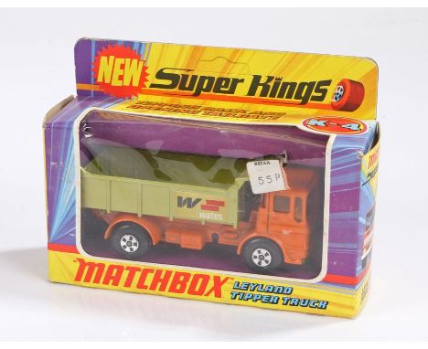 Matchbox Super Kings, K-4 Leyland Tipper Truck, boxed