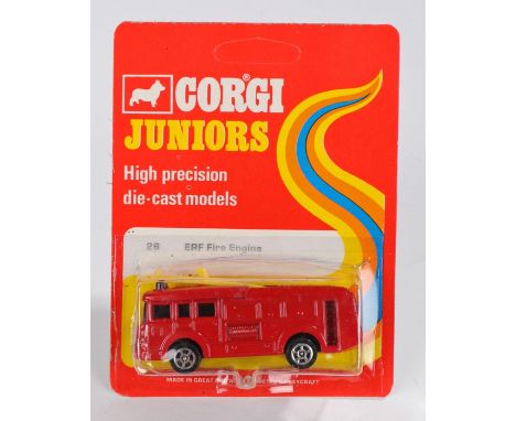 Corgi Juniors, 26 ERF Fire Engine, cased as new