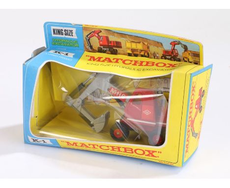 Matchbox King Size, K-1 Hydraulic Excavator, boxed 