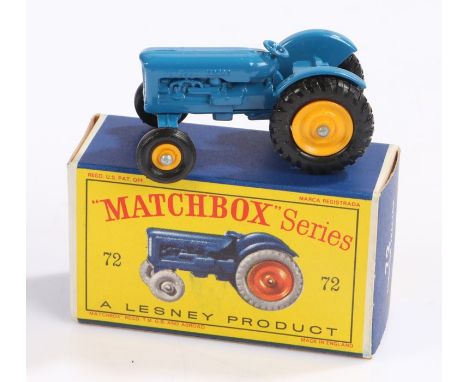 Matchbox Lesney, 72 Fordson Tractor, boxed