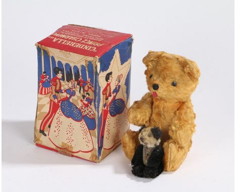 Wells &amp; Co Ltd Cinderella and Prince Charming novelty mechanical waltzing figures, housed in original box, two early 20th