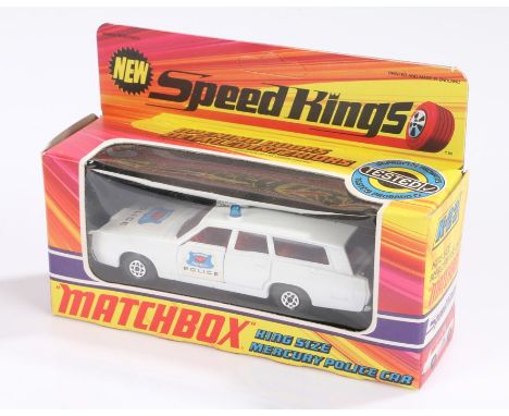 Matchbox Speed Kings, K-23, Mercury Police Car, boxed