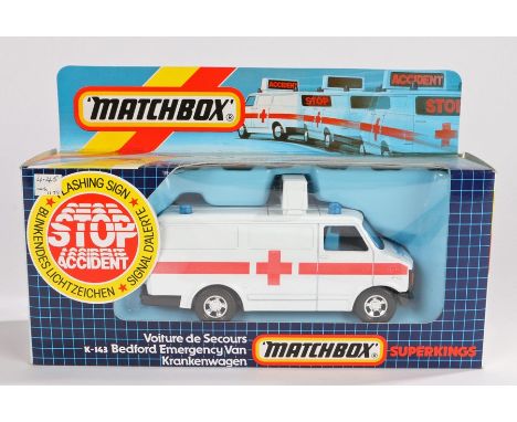 Matchbox Super Kings, K-143 Bedford Emergency Van, boxed as new