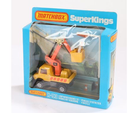Matchbox SuperKings, K-93 Lamp Maintenance Set, boxed 