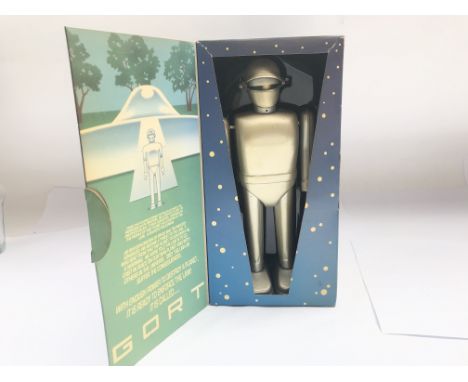 A Boxed The Day The Earth Stood Still Gort wind up Robot.
