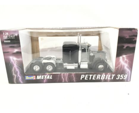 A Boxed Revell Metal Peterbilt 359 1:24 scale. NO RESERVE